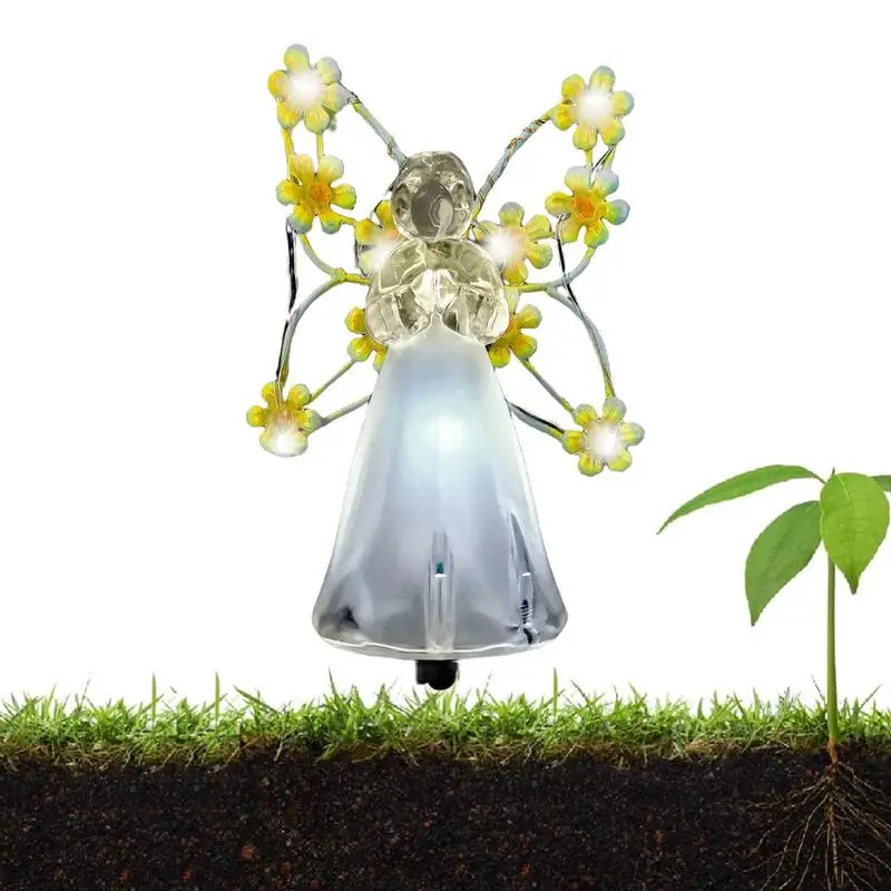 Solar Angel Lights For Cemetery Waterproof Outdoor Solar Garden Lights Decoration 7 LEDs Beads Easy To Install Solar Lights For
Solar Angel Lights For Cemetery Waterproof Outdoor Solar Garden Lights Decoration 7 LEDs Beads Easy To Install Solar Lights For