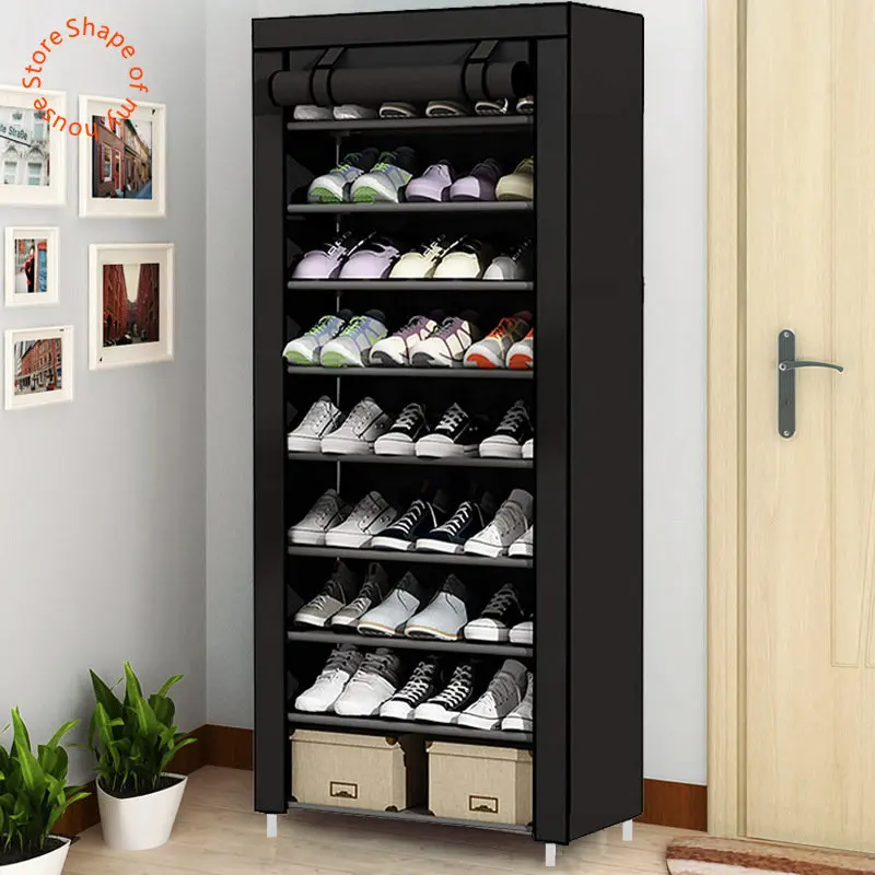 Shoe Rack Dust Cover Multi-Layer Rack Outer Cover Simple Cloth Cover Storage Shoe Rack Indoor Storage Rack Organization Shelf 
Shoe Rack Dust Cover Multi-Layer Rack Outer Cover Simple Cloth Cover Storage Shoe Rack Indoor Storage Rack Organization Shelf