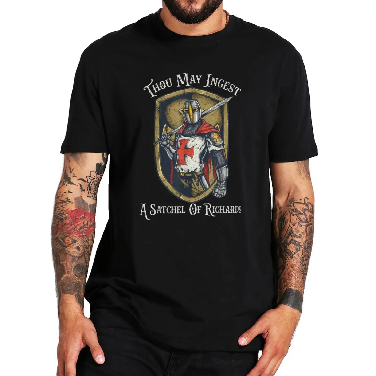 Thou May Ingest A Satchel Of Richards Tshirt Spanish Middle Ages Essential Vintage Tees 100% Cotton Oversized T Shirt
Thou May Ingest A Satchel Of Richards Tshirt Spanish Middle Ages Essential Vintage Tees 100% Cotton Oversized T Shirt