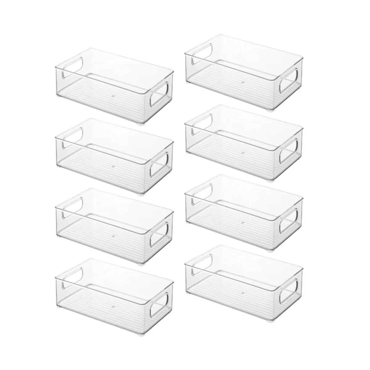 Fridge Storage Organizer, Stackable Storage Organizer - Clear Free Organizer for Refrigerator, Freezer and Kitchen
Fridge Storage Organizer, Stackable Storage Organizer - Clear Free Organizer for Refrigerator, Freezer and Kitchen