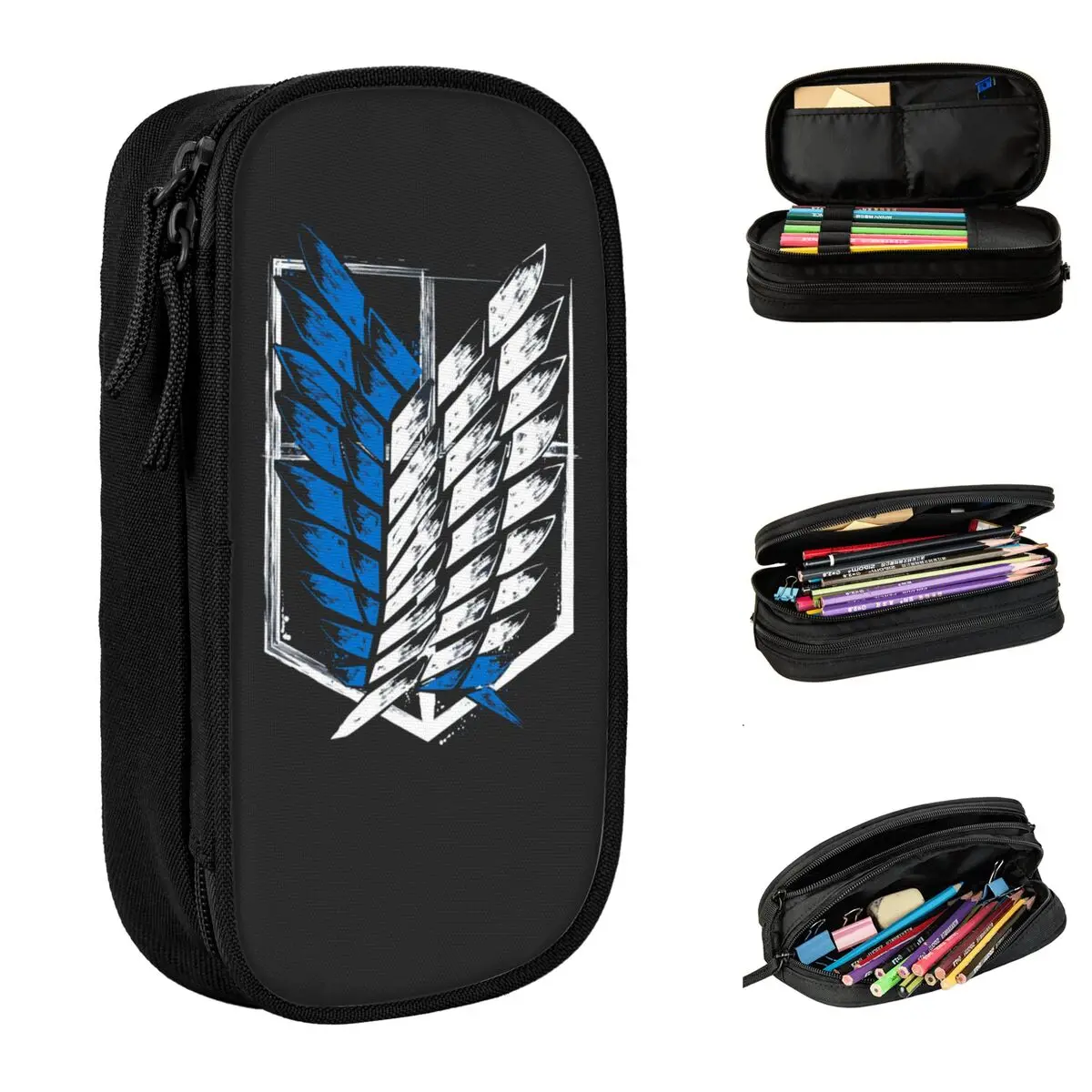 Attack On Titan Wings Of Freedom Pencil Case Shingeki no Kyojin Pencil Pouch Pen Box Bags School Supplies Gift Stationery
Attack On Titan Wings Of Freedom Pencil Case Shingeki no Kyojin Pencil Pouch Pen Box Bags School Supplies Gift Stationery