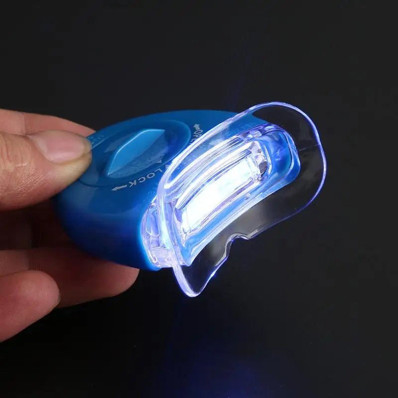 1PC LED Teeth Whitening Light Mini Blue Light Teeth Whiten Lamp Teeth Bleaching Laser Treatments Personal Dentals Oral Care
1PC LED Teeth Whitening Light Mini Blue Light Teeth Whiten Lamp Teeth Bleaching Laser Treatments Personal Dentals Oral Care