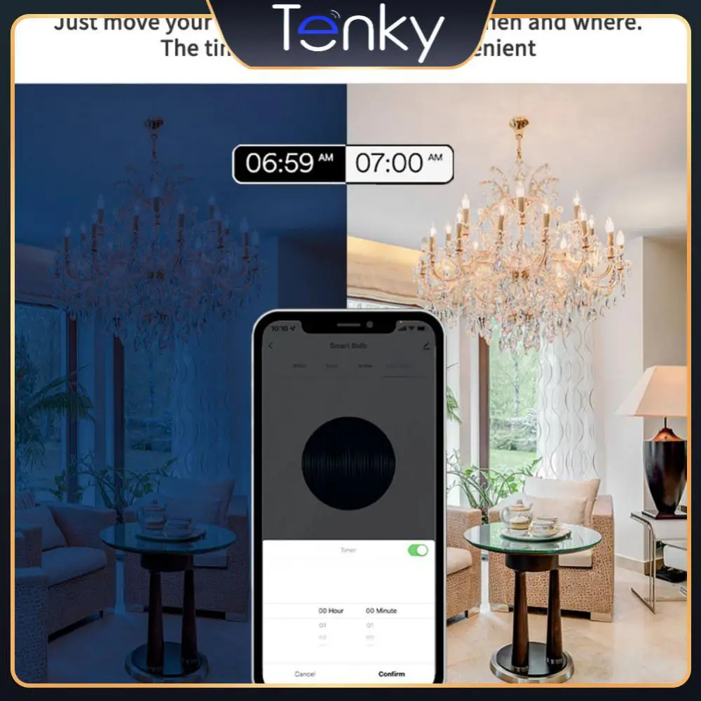 Brightness Adjustable Candelabra Lamp Rgb Tuya Smart Lamp Tuya Wifi Wifi With Alexa Google Home Alice 5w Voice Control
Brightness Adjustable Candelabra Lamp Rgb Tuya Smart Lamp Tuya Wifi Wifi With Alexa Google Home Alice 5w Voice Control