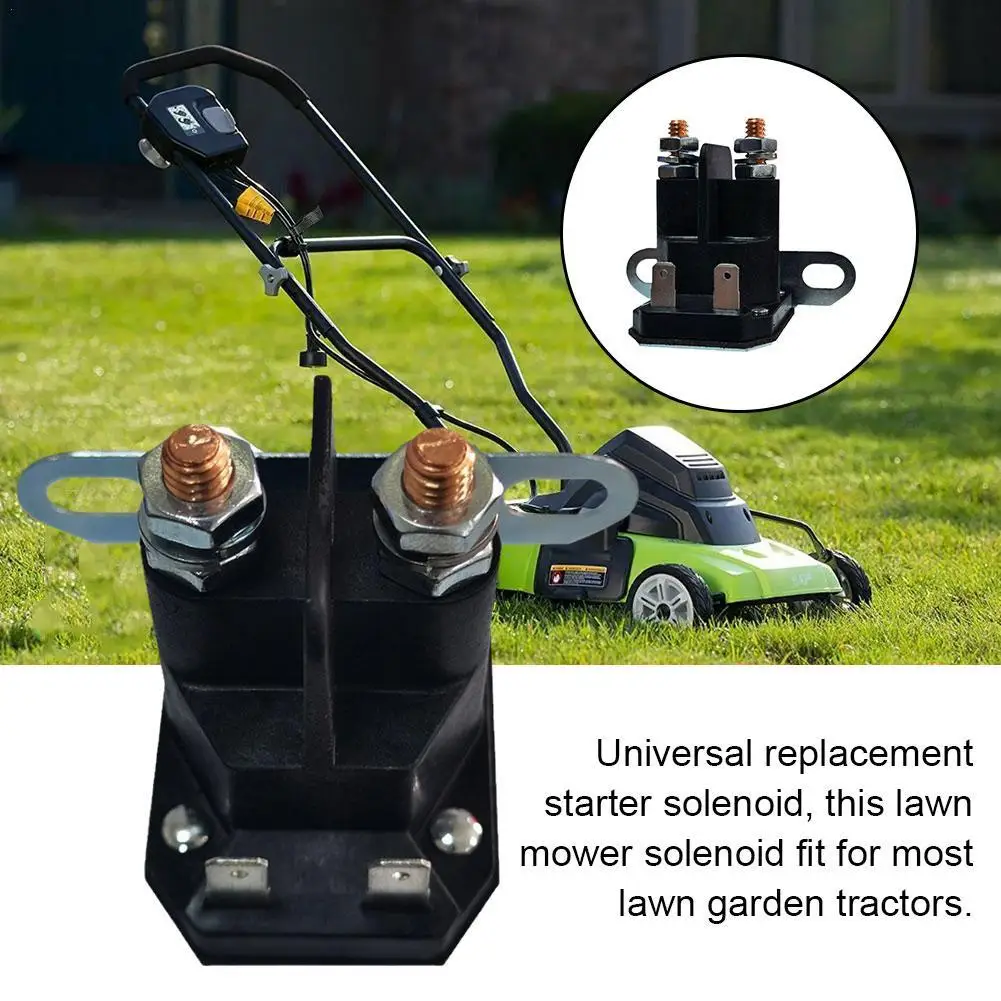 Lawn Mower Tractor Starter Solenoid Universal Starter Solenoid Switch 12V For 12V 4Termial 18 Solenoid Relay Switch
Lawn Mower Tractor Starter Solenoid Universal Starter Solenoid Switch 12V For 12V 4Termial 18 Solenoid Relay Switch