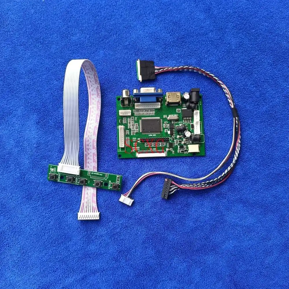 LVDS 40-Pin AV VGA HDMI-compatible LCD Display Controller Drive Board Laptop 1920*1080 For LP156WF4/LP156WFC WLED 60Hz DIY Kit
LVDS 40-Pin AV VGA HDMI-compatible LCD Display Controller Drive Board Laptop 1920*1080 For LP156WF4/LP156WFC WLED 60Hz DIY Kit