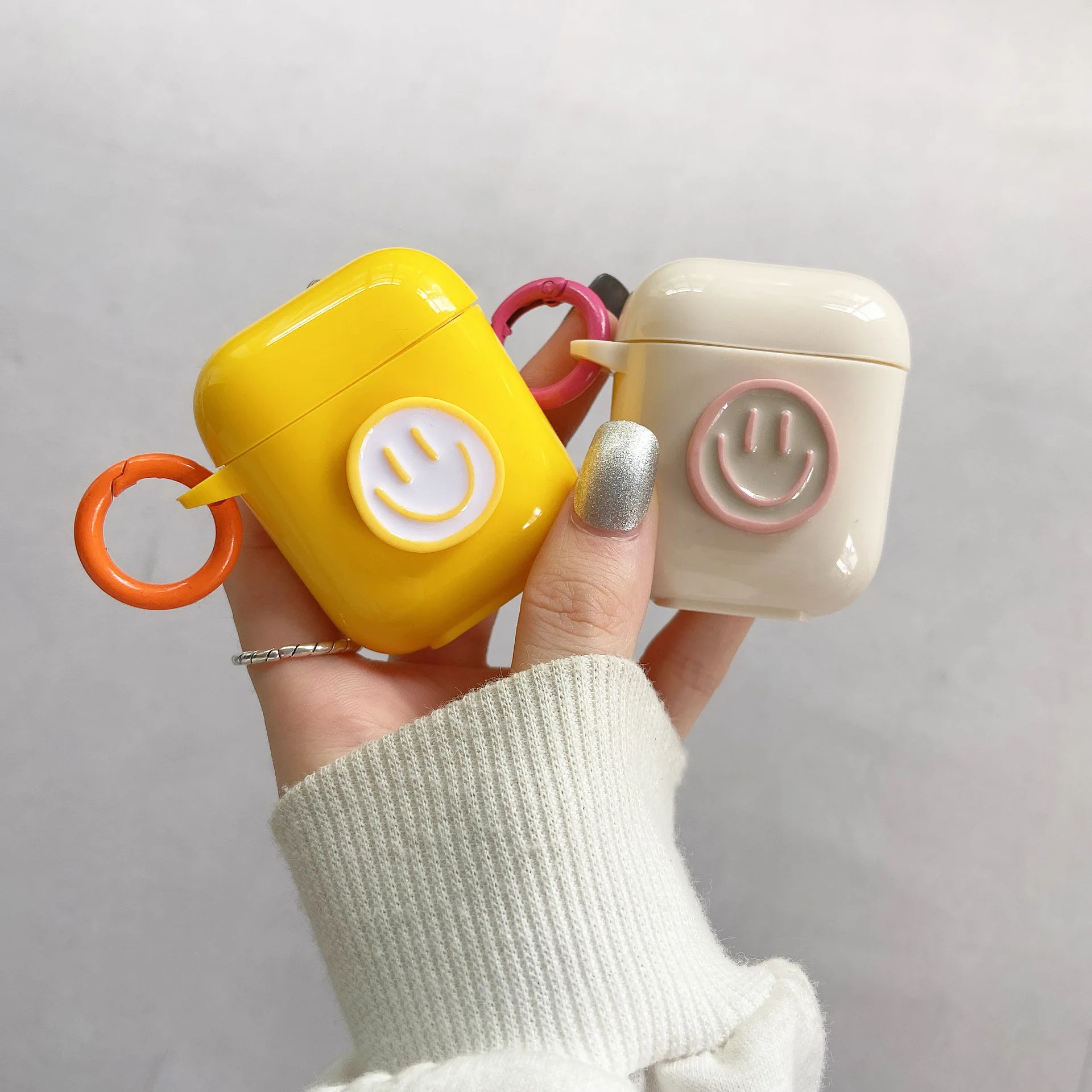 3D смайлик мягкий силиконовый милый мультяшный чехол для наушников apple airpods 3 2 1 Зарядная коробка беспроводной bluetooth для airpod pro
3D смайлик мягкий силиконовый милый мультяшный чехол для наушников apple airpods 3 2 1 Зарядная коробка беспроводной bluetooth для airpod pro