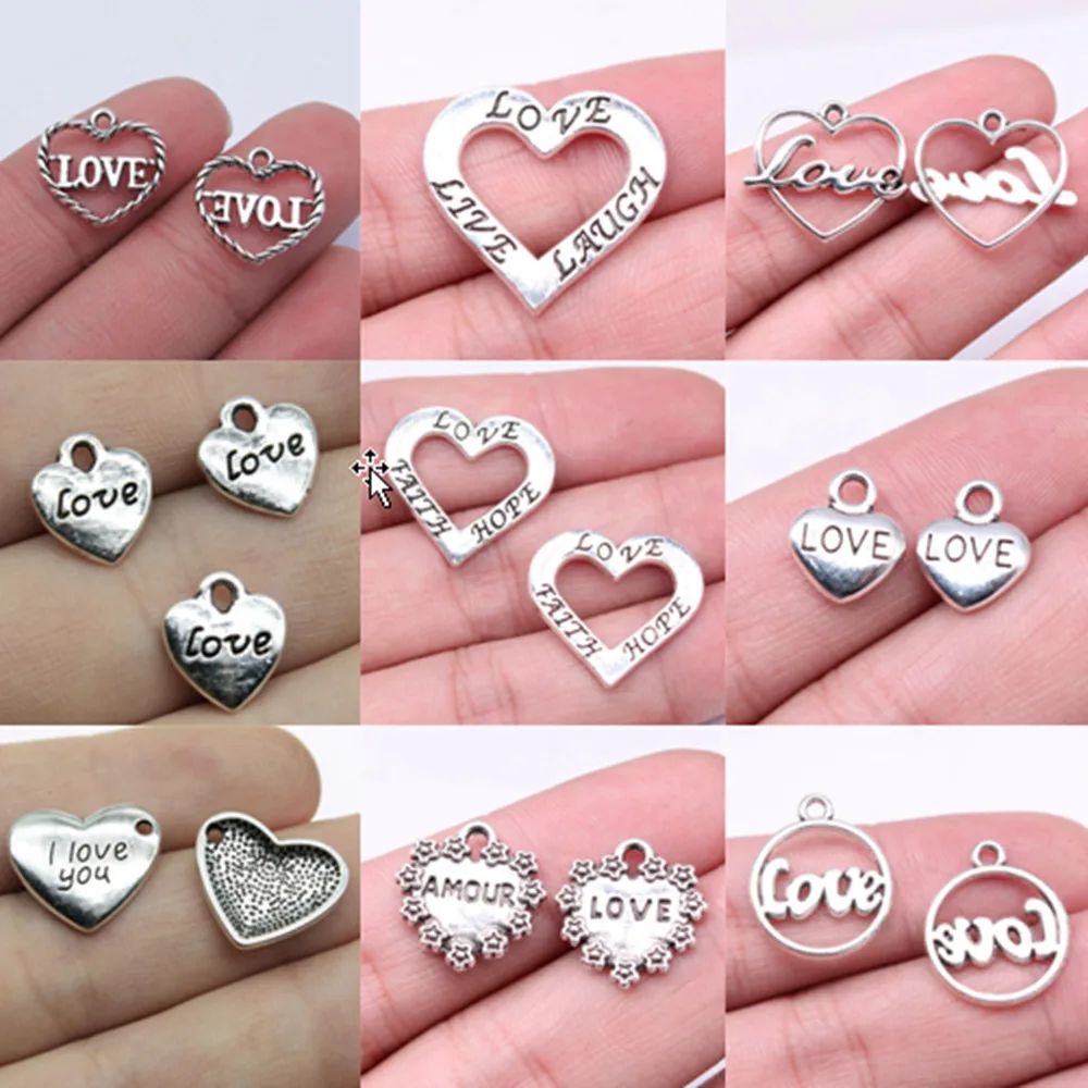 Bulk Charms For Jewelry Making Kit Pendant Diy Jewelry Accessories Live Love Laugh Charms
Bulk Charms For Jewelry Making Kit Pendant Diy Jewelry Accessories Live Love Laugh Charms
