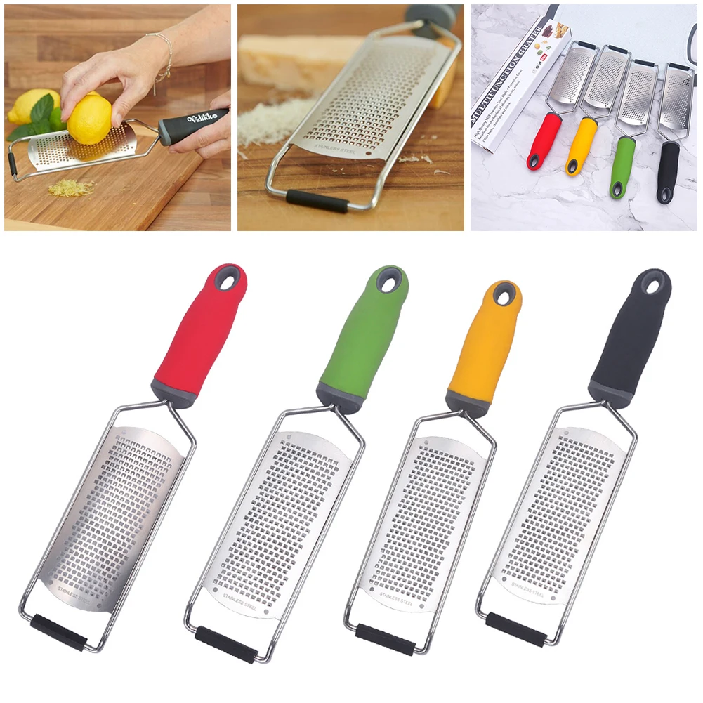 Multi-Function Stainless Steel Cheese Grater Lemon Grater Hand Grater Garlic Ginger For Kitchen Vegetable Fruit Grater Gadget
Multi-Function Stainless Steel Cheese Grater Lemon Grater Hand Grater Garlic Ginger For Kitchen Vegetable Fruit Grater Gadget