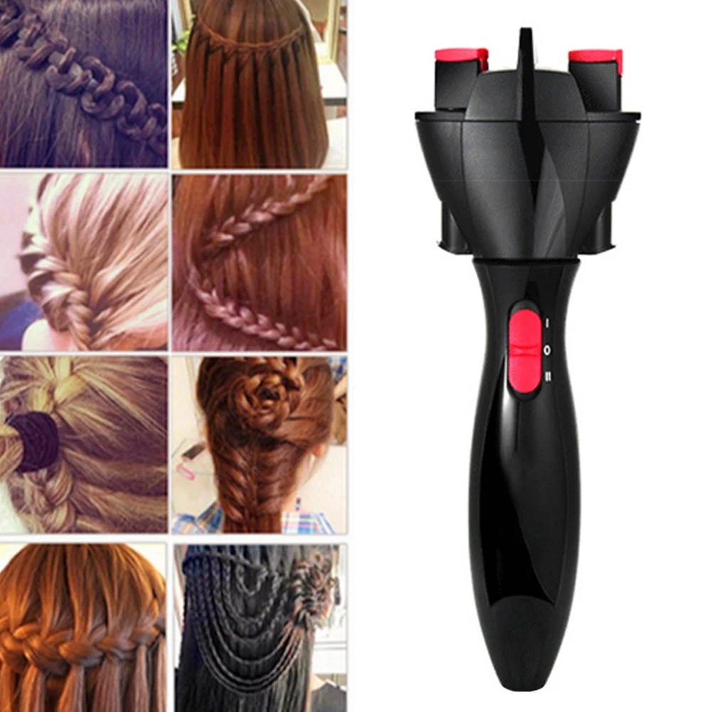 New Electric Hair Braider Automatic Twist Braider Knitting Device Hair Braider Machine Braiding Hairstyle Hair Styling Tool
New Electric Hair Braider Automatic Twist Braider Knitting Device Hair Braider Machine Braiding Hairstyle Hair Styling Tool