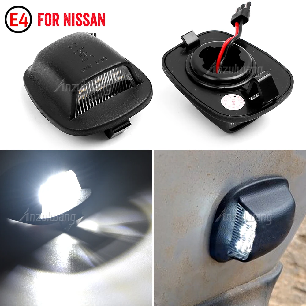 2Pcs LED License Number Plate Light Lamps White Light For Nissan Xterra Frontier 1998 1999 2000 2001 2002 2003 2004 265109Z400
2Pcs LED License Number Plate Light Lamps White Light For Nissan Xterra Frontier 1998 1999 2000 2001 2002 2003 2004 265109Z400