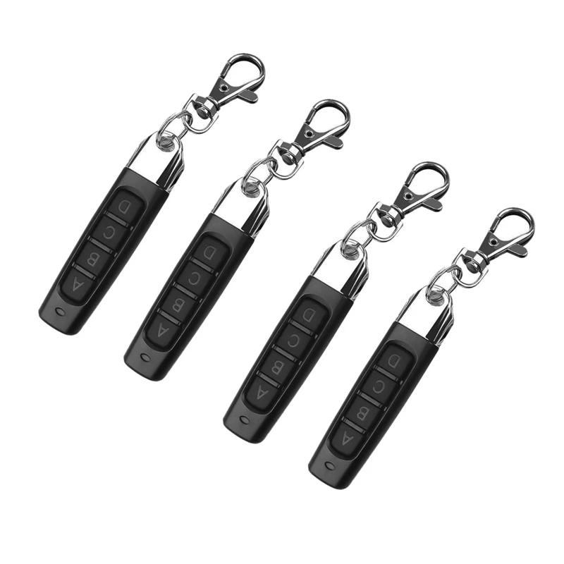 433MHZ Remote Control Garage Gate Door Opener Remote Control Duplicator Clone Cloning Code Car Key(4PCS)A
433MHZ Remote Control Garage Gate Door Opener Remote Control Duplicator Clone Cloning Code Car Key(4PCS)A