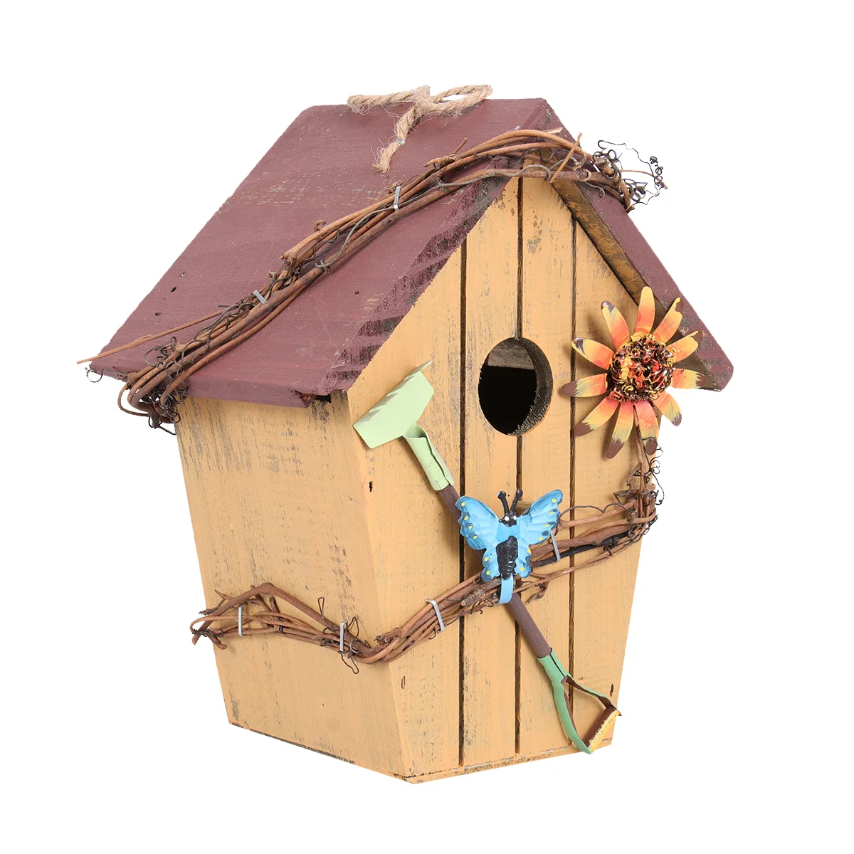 Handmade Birdhouses Garden Outdoor Decoration Rustic Log Cabin Small Swallow Decorative
Handmade Birdhouses Garden Outdoor Decoration Rustic Log Cabin Small Swallow Decorative