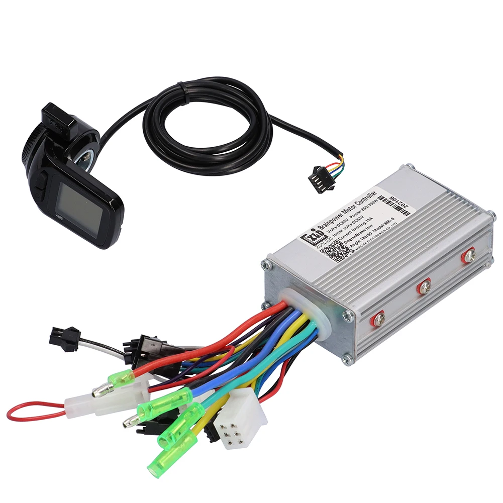 60V 250W/350W Electric Bike Brushless Motor Controller with LCD Display Electric Bicycle Scooter E-bike Parts Easy to Install
60V 250W/350W Electric Bike Brushless Motor Controller with LCD Display Electric Bicycle Scooter E-bike Parts Easy to Install