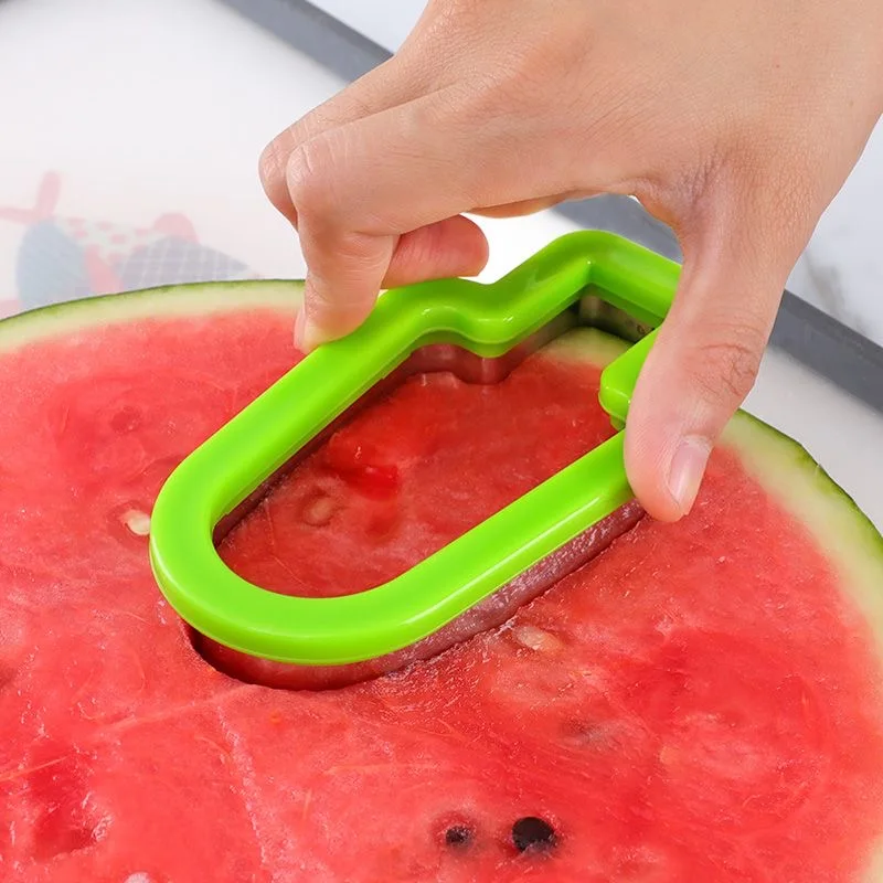 Cute Stainless Steel Watermelon Cutter Creative Design Popsicle Shape Fruits Slicer Tools Household Gadgets Kitchen Accessories
Cute Stainless Steel Watermelon Cutter Creative Design Popsicle Shape Fruits Slicer Tools Household Gadgets Kitchen Accessories
