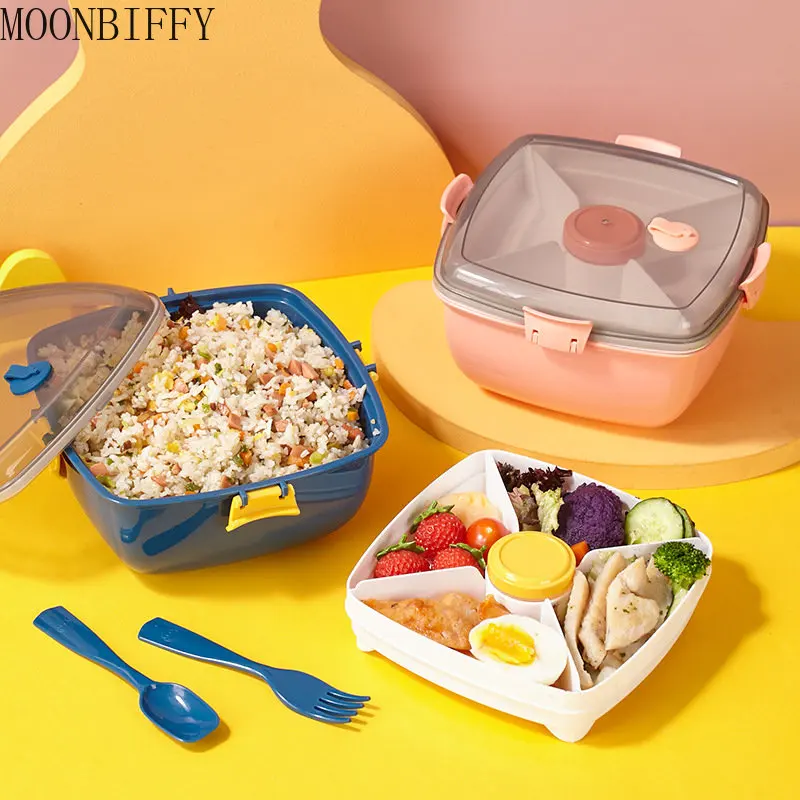 Пластиковый Ланч-бокс, Ланч-бокс для пикника, утолщенный квадратный двухслойный термостойкий Ланч-бокс, Ланч-бокс 
Пластиковый Ланч-бокс, Ланч-бокс для пикника, утолщенный квадратный двухслойный термостойкий Ланч-бокс, Ланч-бокс