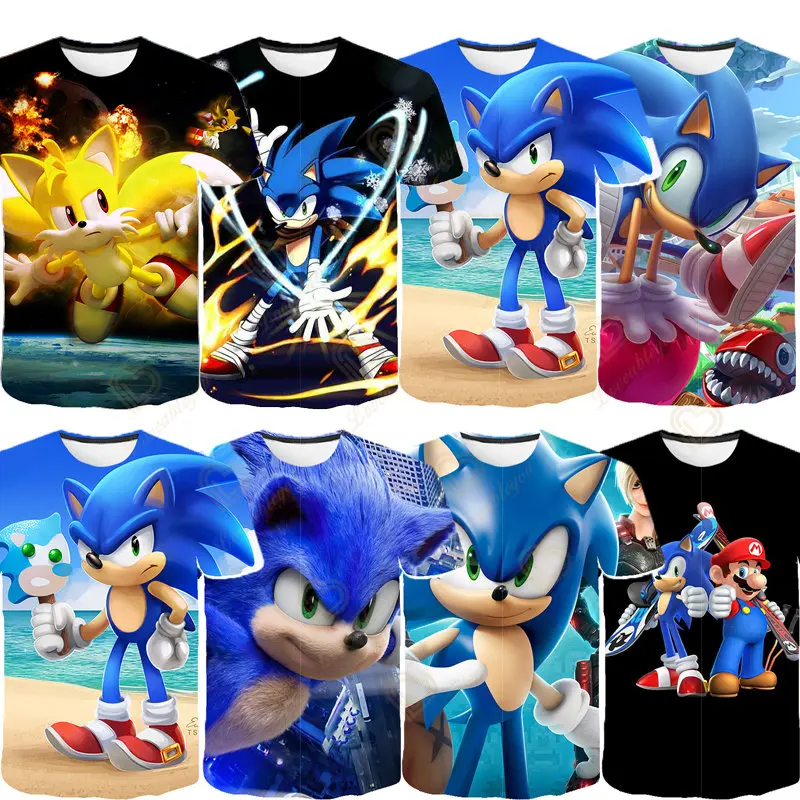 Sonic Youth Shirt 2023 Hot Japanese Anime Sonic T Shirt Men Kawaii Sonic Graphic Tees Cartoon Harajuku Unisex T-shirt Male
Sonic Youth Shirt 2023 Hot Japanese Anime Sonic T Shirt Men Kawaii Sonic Graphic Tees Cartoon Harajuku Unisex T-shirt Male