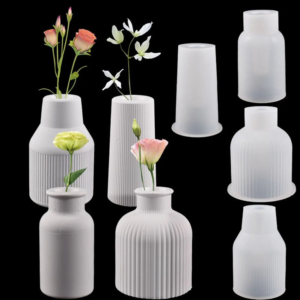 Flower Vase Silicone Mould For Home Makeup Brush Pen Holder Making Template DIY Crafts Accessories Reusable DIY Crafts Silicone
Flower Vase Silicone Mould For Home Makeup Brush Pen Holder Making Template DIY Crafts Accessories Reusable DIY Crafts Silicone