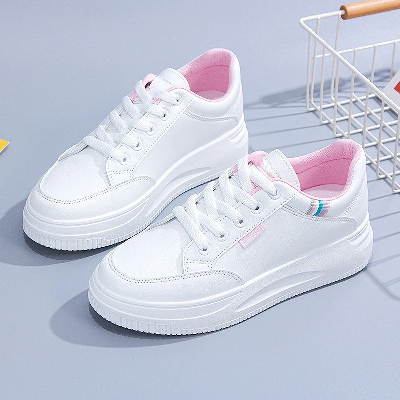 2022 Small White Shoes Women's Autumn New Ins Tide Thick Bottom Casual Shoes Muffin Sports Students All-match Skate Shoes
2022 Small White Shoes Women's Autumn New Ins Tide Thick Bottom Casual Shoes Muffin Sports Students All-match Skate Shoes