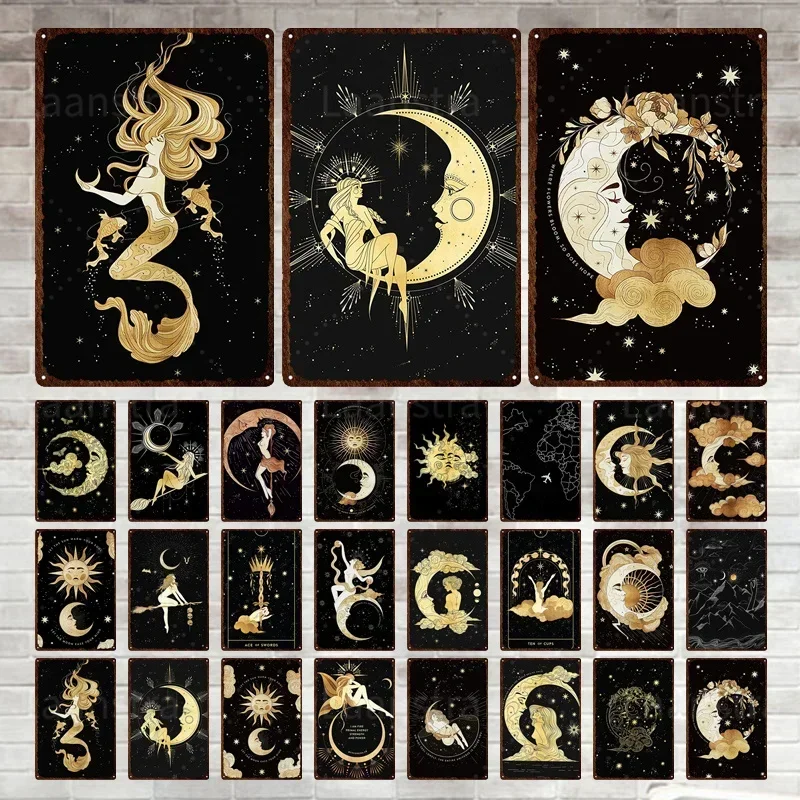Vintage Cartoon Moon Nordic Posters Metal Plate Plaque Wall Decor Tin Signs Art Painting for Man Cave Bar Club Decoration
Vintage Cartoon Moon Nordic Posters Metal Plate Plaque Wall Decor Tin Signs Art Painting for Man Cave Bar Club Decoration