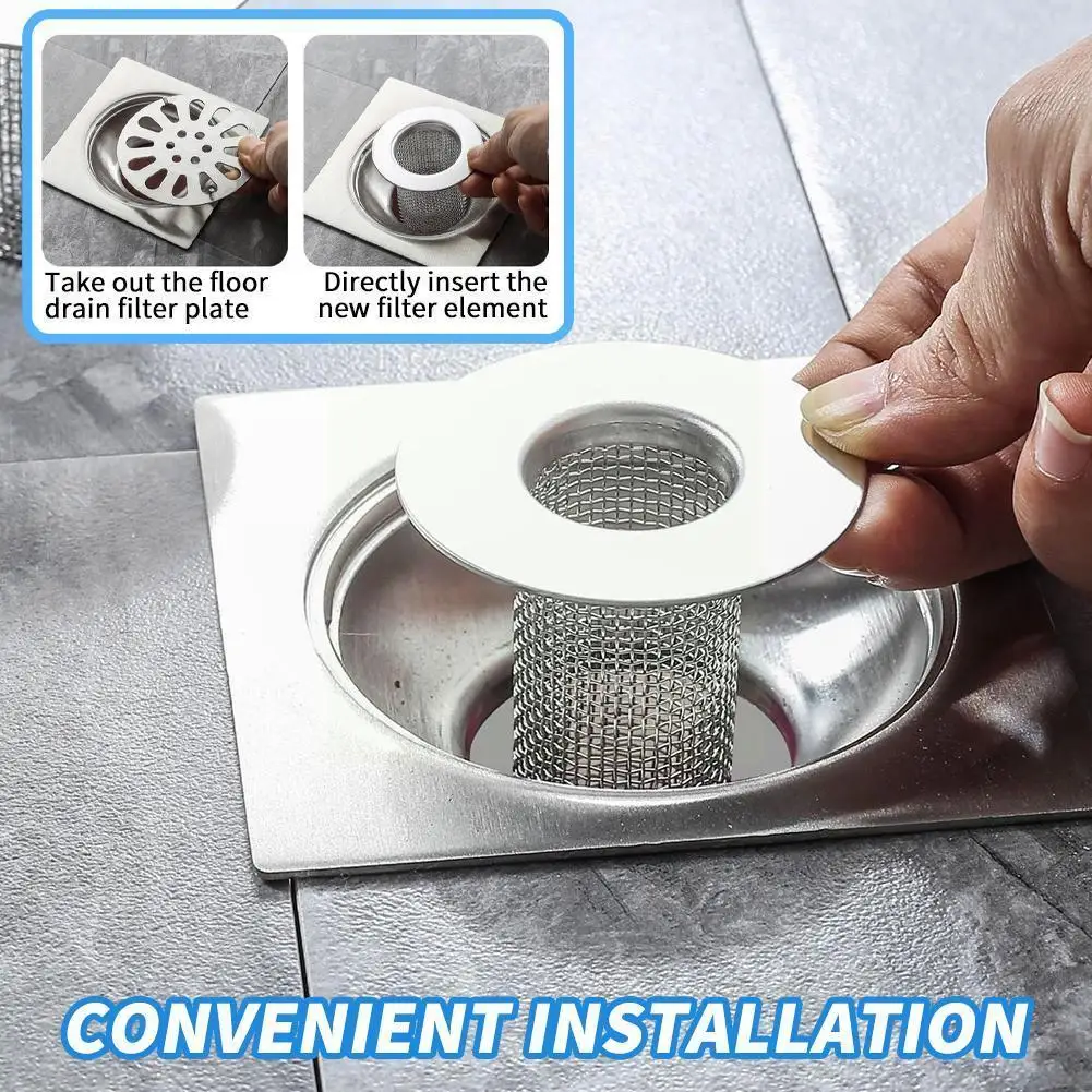 Multifunctional Steel Floor Drain Filter Mesh Basket Filter Sink Kitchen Trap Anti-clog Slag Hair Strainer Bathroom S5r9
Multifunctional Steel Floor Drain Filter Mesh Basket Filter Sink Kitchen Trap Anti-clog Slag Hair Strainer Bathroom S5r9