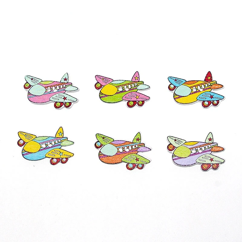 24pcs Wood Sewing Buttons Scrapbooking Airplane Mixed 2 Holes 32 x 23mm Costura Botones Decorate bottoni botoes
24pcs Wood Sewing Buttons Scrapbooking Airplane Mixed 2 Holes 32 x 23mm Costura Botones Decorate bottoni botoes
