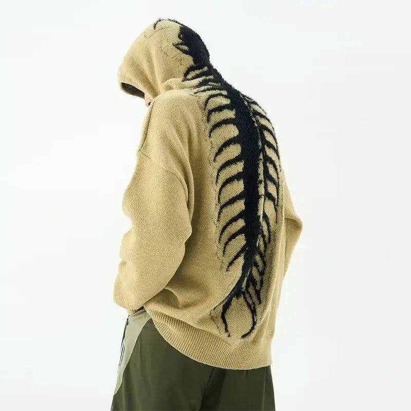 Hooded sweater men's and women's long-sleeved sweater trendy brand retro lazy loose knitwear national tide hip-hop hooded top
Hooded sweater men's and women's long-sleeved sweater trendy brand retro lazy loose knitwear national tide hip-hop hooded top