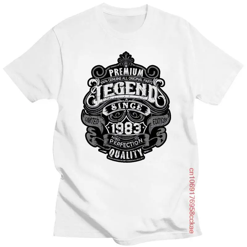 Camiseta de marca de verano para hombre, ropa deportiva informal Premium Legend, de 35 años, para cumpleaños, 1983
Camiseta de marca de verano para hombre, ropa deportiva informal Premium Legend, de 35 años, para cumpleaños, 1983
