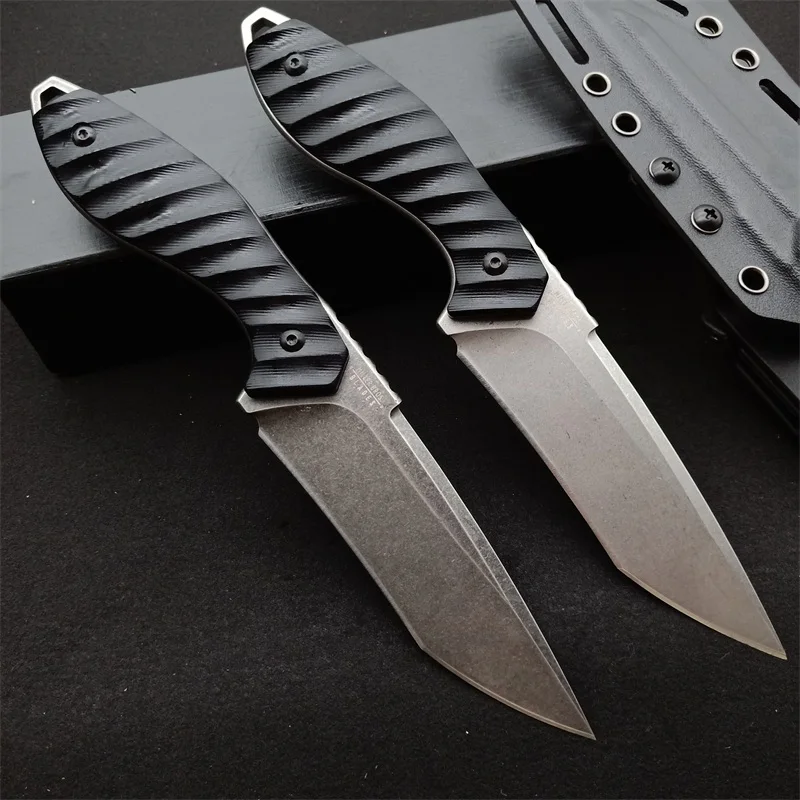 Miller Bros.BIsdes Fruit Knife VG10 Steel Blade 60HRC Hardness Black G10 Handle Outdoor Camping Self Defense Knife with Sheath
Miller Bros.BIsdes Fruit Knife VG10 Steel Blade 60HRC Hardness Black G10 Handle Outdoor Camping Self Defense Knife with Sheath