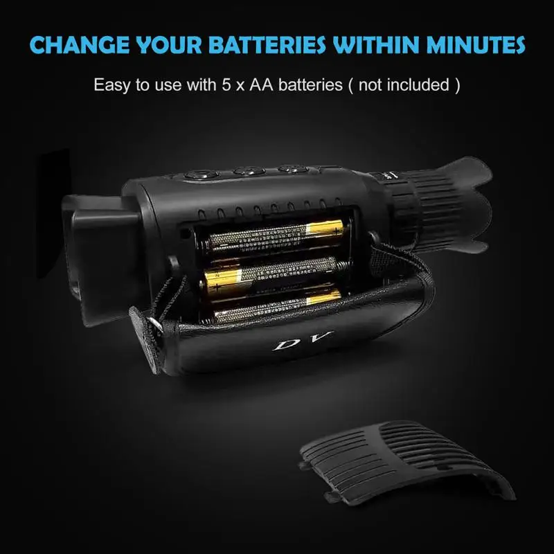 Инфракрасное Ночное устройство 1080P, монокулярная камера двойного назначения, цифровой телескоп для искусственной охоты, ночного видения 
Инфракрасное Ночное устройство 1080P, монокулярная камера двойного назначения, цифровой телескоп для искусственной охоты, ночного видения