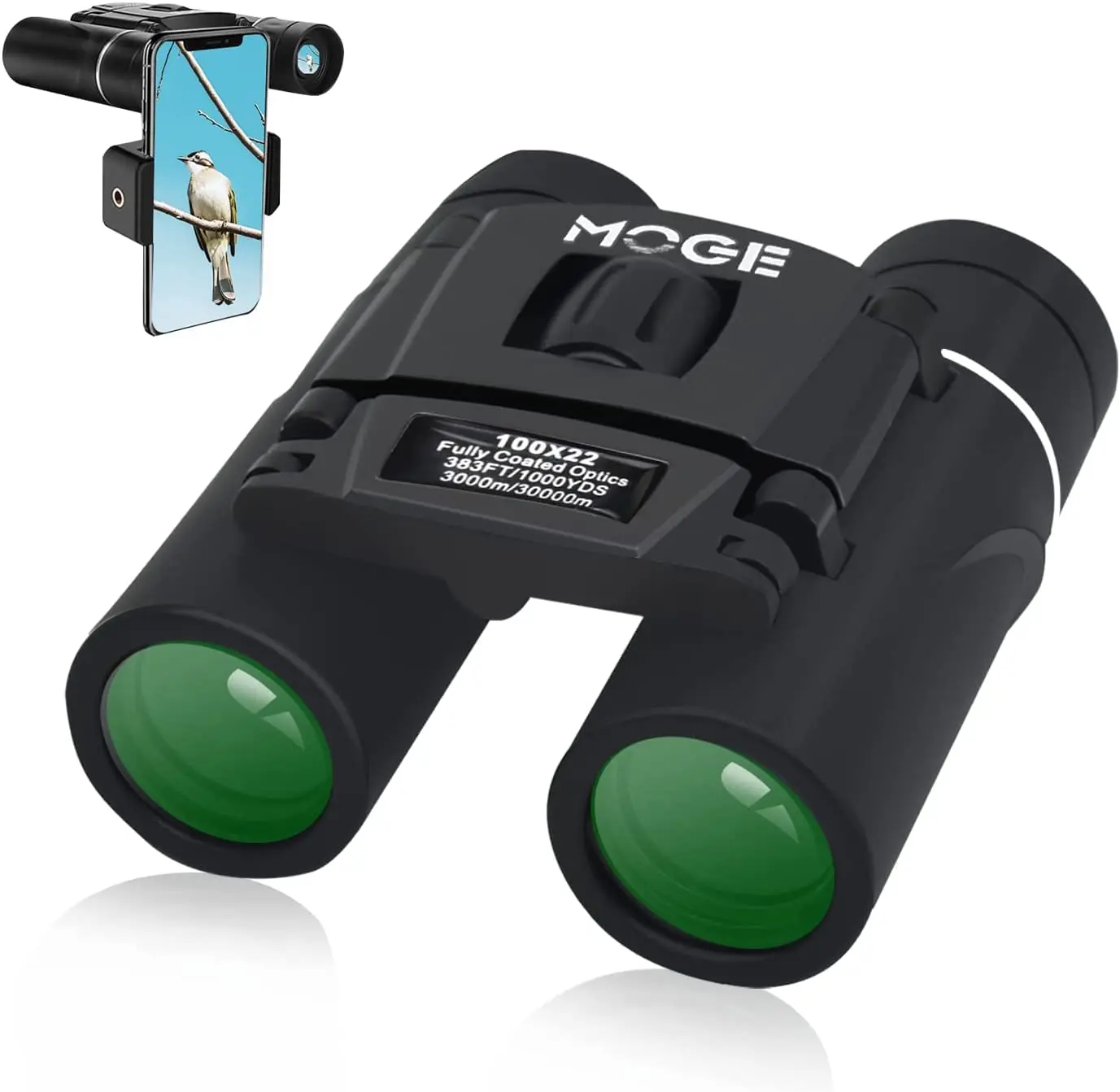 

100x22 HD Zoom Portable Binoculars 3000M Long Range BAK4 FMC Optics Telescope For Kid Adults Concert Sports Bird Watching