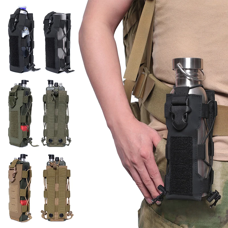 Molle Bag Tactical Water Bottle Pouch Bag Military Outdoor Hiking cycling Drawstring Water Bottle Holder Kettle Carrier Bag
Molle Bag Tactical Water Bottle Pouch Bag Military Outdoor Hiking cycling Drawstring Water Bottle Holder Kettle Carrier Bag
