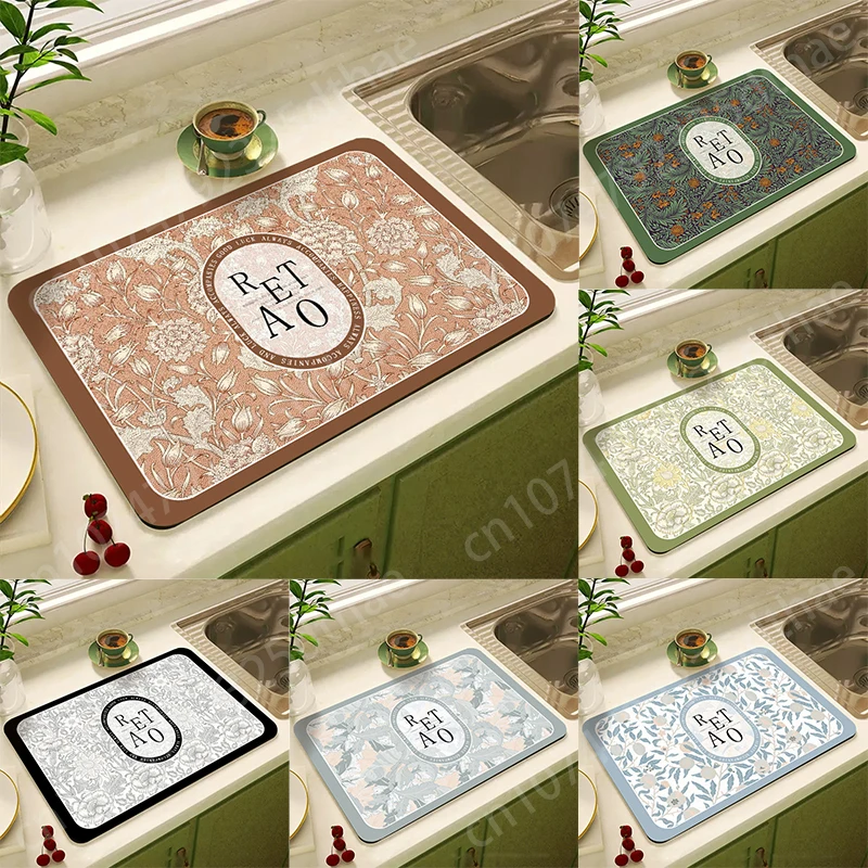 Kitchen Drain Pad Absorbent Dish Drying Mat Rugs Non-slip Kitchen Sink Mat Bottle Rug Tableware Placemat Drainer Mat Alfombra
Kitchen Drain Pad Absorbent Dish Drying Mat Rugs Non-slip Kitchen Sink Mat Bottle Rug Tableware Placemat Drainer Mat Alfombra