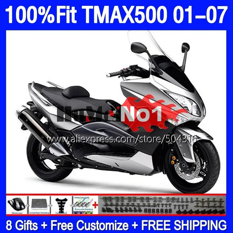 OEM T-MAX500 For YAMAHA MAX500 TMAX500 169MC.18 TMAX XP500 gloss silver MAX 500 T MAX-500 01 02 03 04 05 06 07 2001 2007 Fairing
OEM T-MAX500 For YAMAHA MAX500 TMAX500 169MC.18 TMAX XP500 gloss silver MAX 500 T MAX-500 01 02 03 04 05 06 07 2001 2007 Fairing