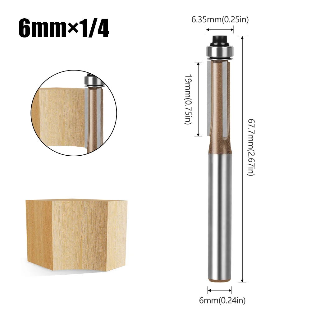 Фрезы JGZUI 3 шт., 6 мм, сплав вольфрама и кобальта
Фрезы JGZUI 3 шт., 6 мм, сплав вольфрама и кобальта