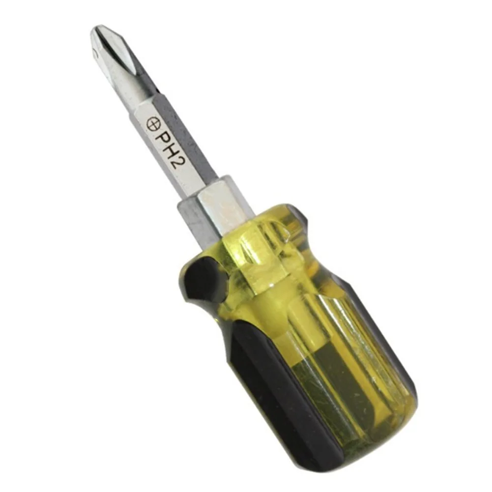 Dual Purpose Screwdriver Screwdriver 70mm Cross ScrewDriver Dual Interchangeable Impact Double Head Short Slotted
Dual Purpose Screwdriver Screwdriver 70mm Cross ScrewDriver Dual Interchangeable Impact Double Head Short Slotted
