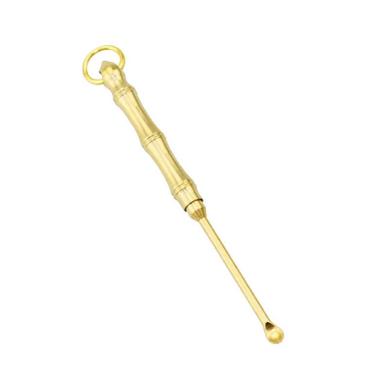 1 PC Portable Multifunctional Ear Spoon Toothpick Combination Pure Brass Toothpick Ear Spoon Stronger Than Floss Tool
1 PC Portable Multifunctional Ear Spoon Toothpick Combination Pure Brass Toothpick Ear Spoon Stronger Than Floss Tool