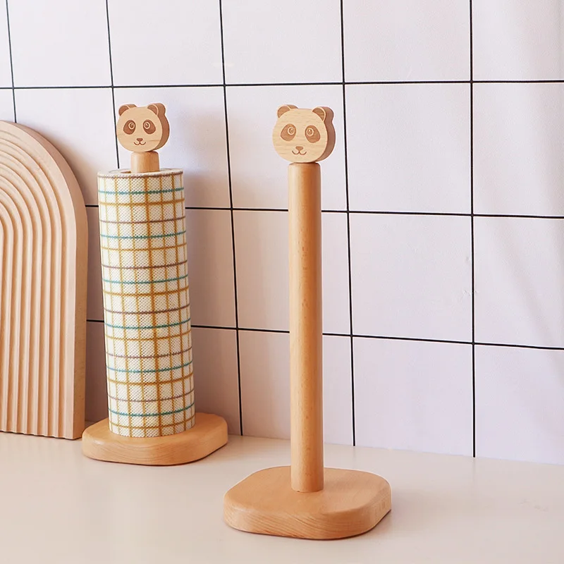 Creative Cartoon Animal Paper Roll Holder Log Color Kitchen Accessories Wooden TissueStorage Rack Easy to Install Cute
Creative Cartoon Animal Paper Roll Holder Log Color Kitchen Accessories Wooden TissueStorage Rack Easy to Install Cute