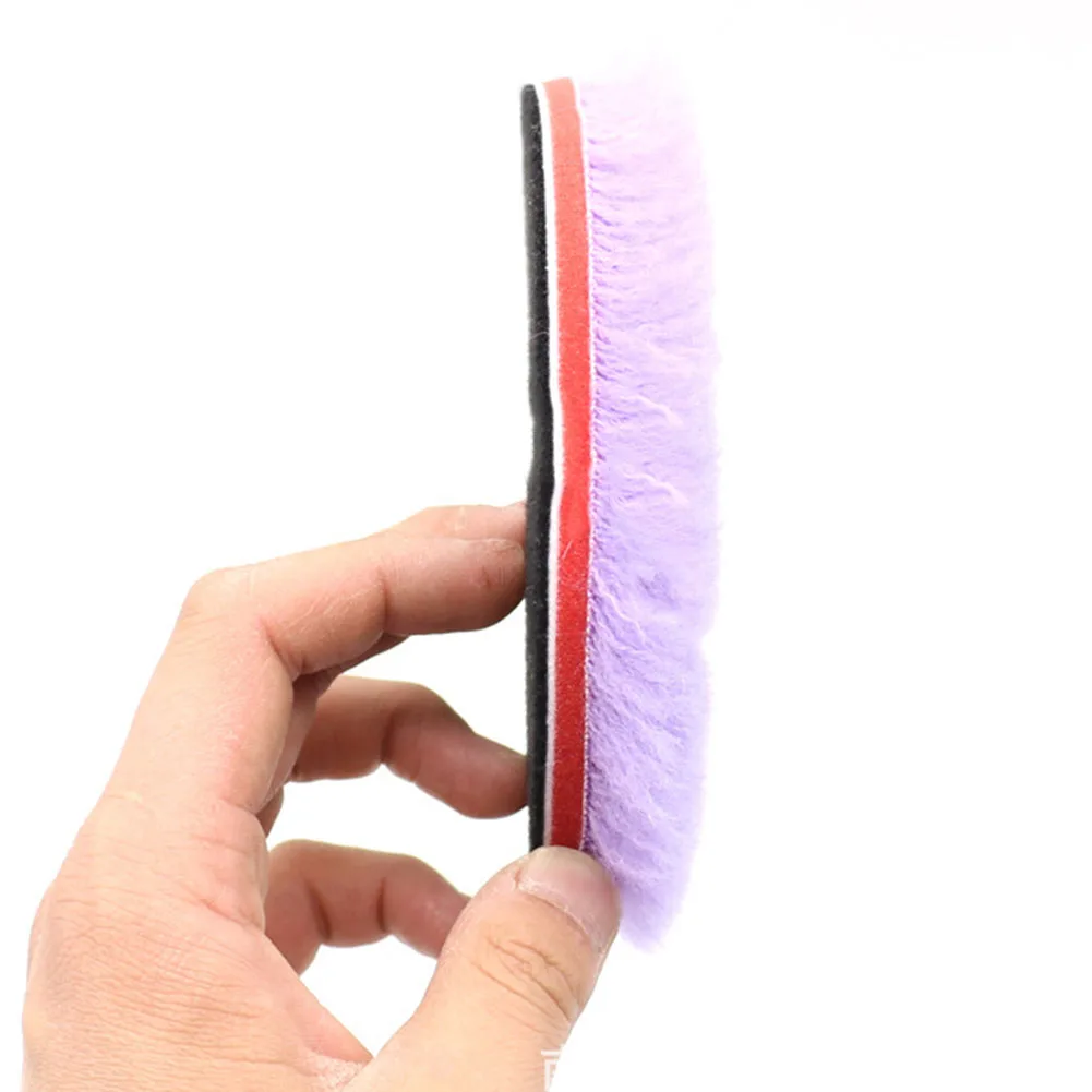 Car Paint Polishing Wool Polishing Pad 130mm 1PC 5.5 Inch Purple Soft Buffer Pads Wood Car Waxing Wool Polisher
Car Paint Polishing Wool Polishing Pad 130mm 1PC 5.5 Inch Purple Soft Buffer Pads Wood Car Waxing Wool Polisher