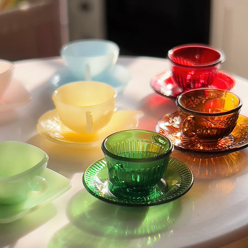 1Set 1:6 Dollhouse Miniature Retro Tea Cup Saucer Coffee Cup Carved Stripe Cup Model Toys Doll House Living Room Home Decor Toy
1Set 1:6 Dollhouse Miniature Retro Tea Cup Saucer Coffee Cup Carved Stripe Cup Model Toys Doll House Living Room Home Decor Toy