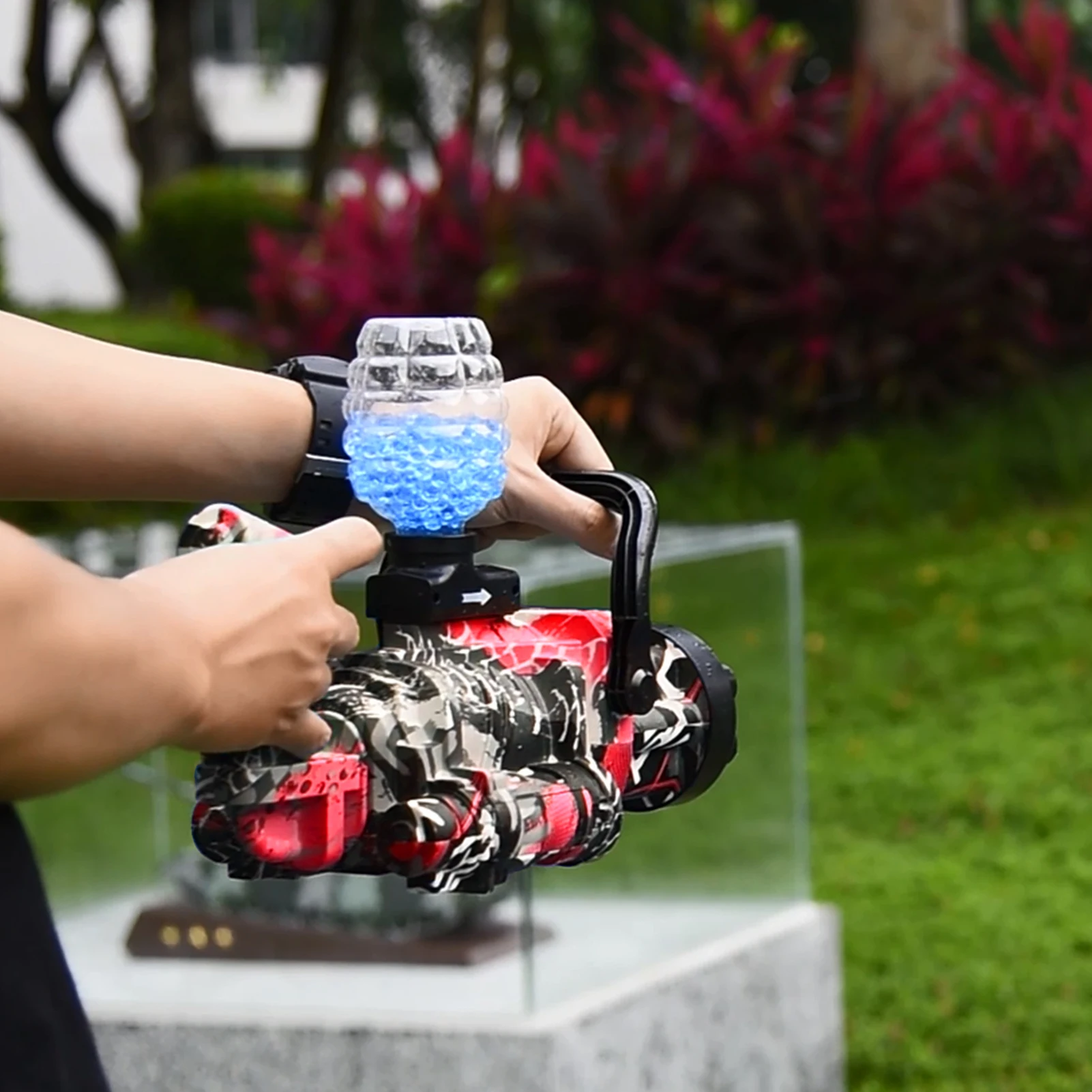Gatling Electric Gel Blaster Gun Toys Splatter Ball Beads Bullets Water Gun CS Fighting Outdoor Game Airsoft Toys Fro Kids Gift
Gatling Electric Gel Blaster Gun Toys Splatter Ball Beads Bullets Water Gun CS Fighting Outdoor Game Airsoft Toys Fro Kids Gift