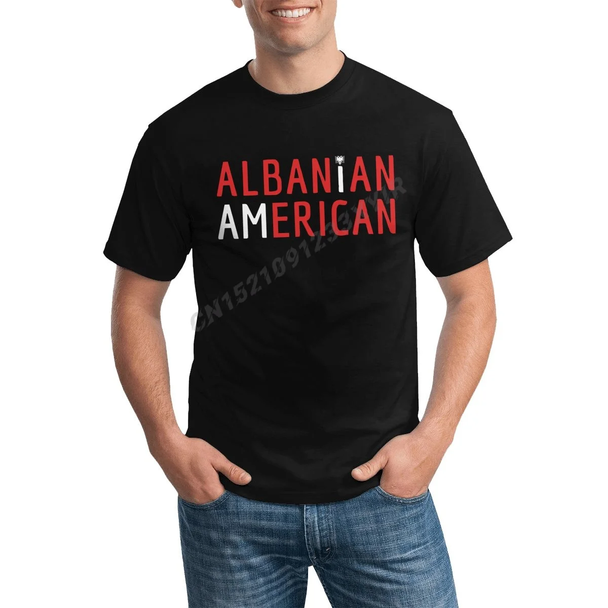 Men T-shirt I Am Albanian American Albania And America Pride T Shirt Men's tee 100% Cotton XS-5XL O-neck Tshirt Fashion 
Men T-shirt I Am Albanian American Albania And America Pride T Shirt Men's tee 100% Cotton XS-5XL O-neck Tshirt Fashion