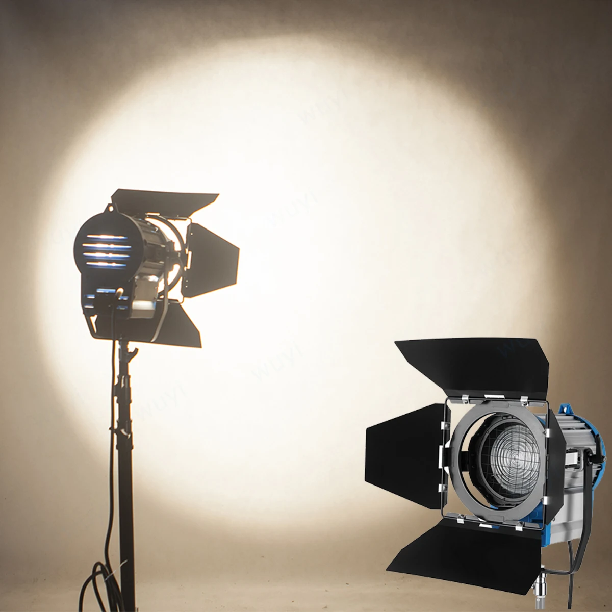 300W 650W 1000W 2000W Professional Fresnel Studio Light 3200K Warm Tungsten Spotlight Photography with Bulb and Dimmer
300W 650W 1000W 2000W Professional Fresnel Studio Light 3200K Warm Tungsten Spotlight Photography with Bulb and Dimmer