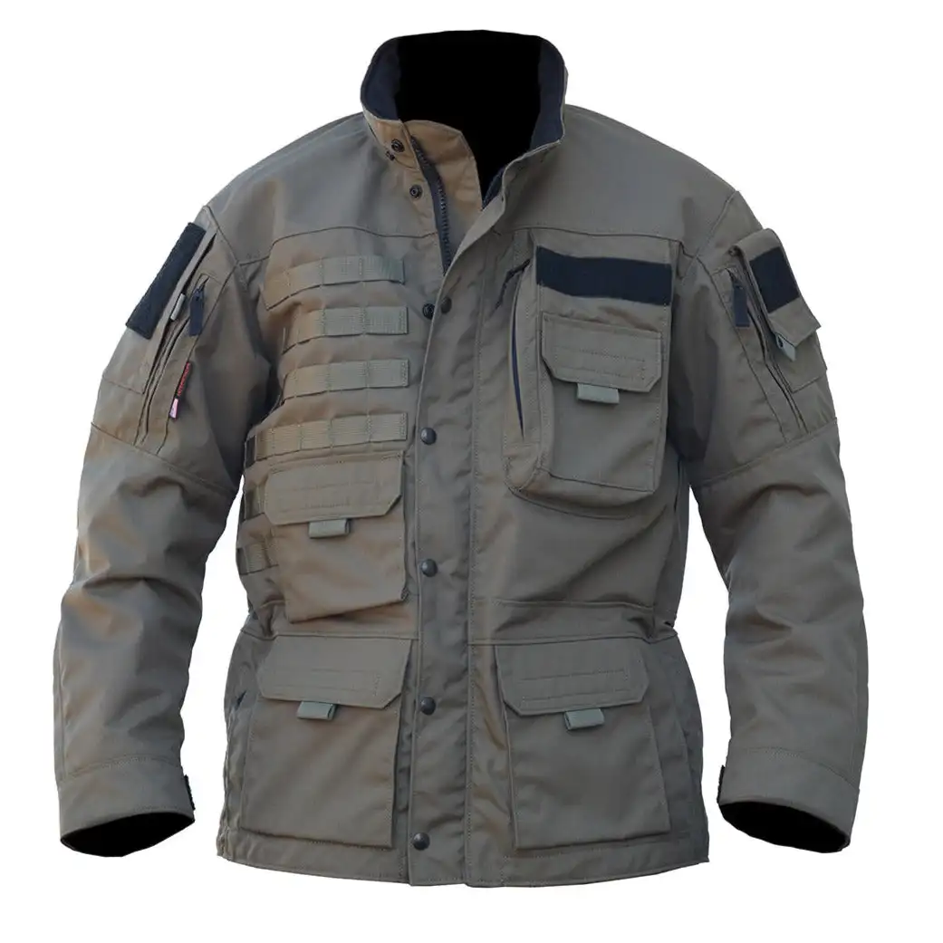 Kitanica Тактическая водонепроницаемая износостойкая уличная мужская куртка-бомбер