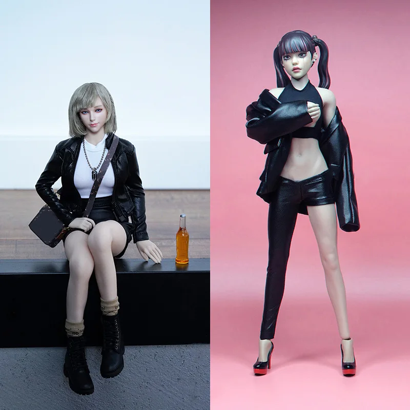 CROW DH TOYS 1/6 Scale Female Soldier Sexy Short PU Leather Coat Jacket Pants Model for 12 Inches TBL Action Figure Body Dolls
CROW DH TOYS 1/6 Scale Female Soldier Sexy Short PU Leather Coat Jacket Pants Model for 12 Inches TBL Action Figure Body Dolls