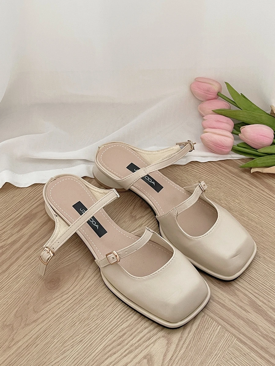 Increasing Height Clear Heels Med Retro Woman Shoes Square Toe 2022 Summer Female Sandal Medium Original Spring Comfort Girls Ne
Increasing Height Clear Heels Med Retro Woman Shoes Square Toe 2022 Summer Female Sandal Medium Original Spring Comfort Girls Ne