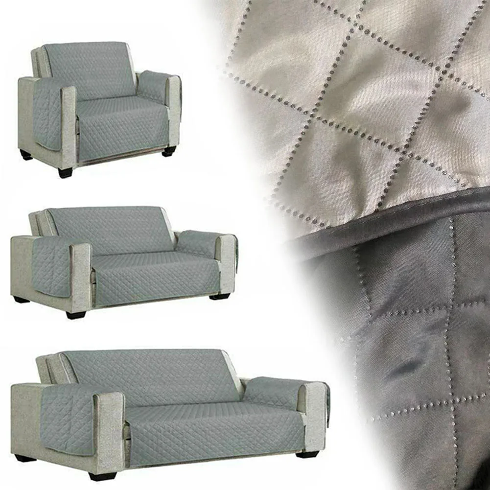 1/2/3 Seat Sofa Cover Quilted Throw Washable Anti Slip Cover Couch Furniture Protector Grey Living Room Sofa Slipcover
1/2/3 Seat Sofa Cover Quilted Throw Washable Anti Slip Cover Couch Furniture Protector Grey Living Room Sofa Slipcover