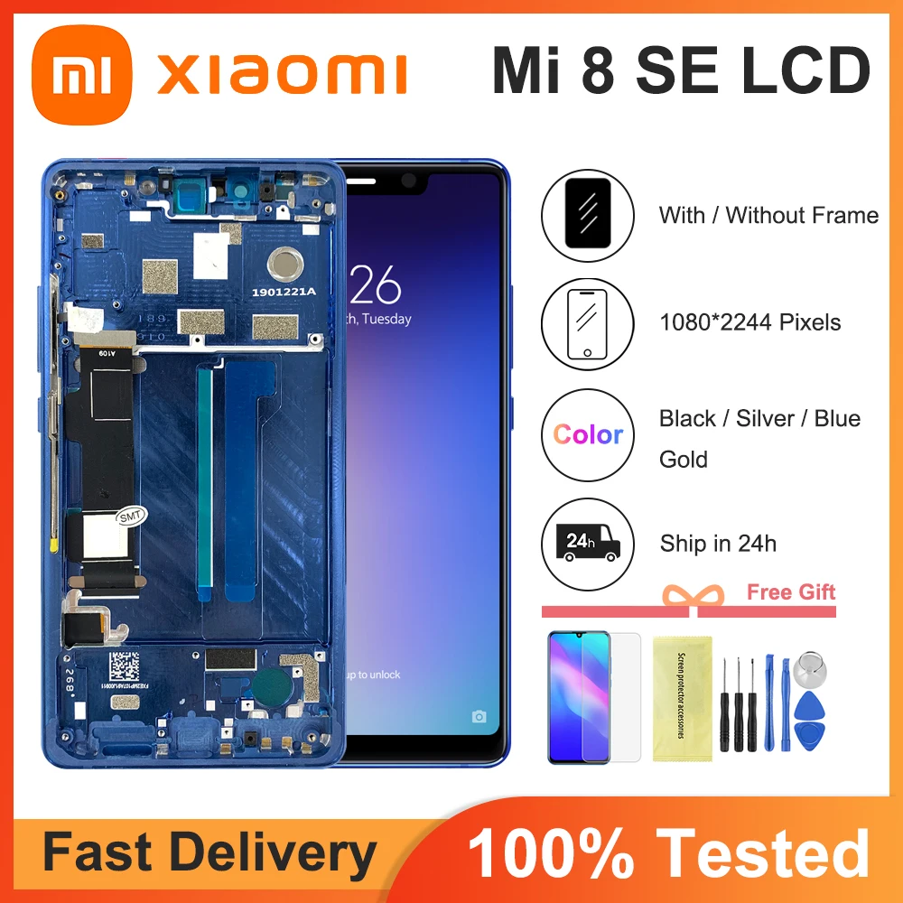 100% Test For Xiaomi Mi8 SE Mi 8 SE MI8SE LCD Display Touch Screen Digitizer Replacement For Mi8 SE LCD Replacement
100% Test For Xiaomi Mi8 SE Mi 8 SE MI8SE LCD Display Touch Screen Digitizer Replacement For Mi8 SE LCD Replacement
