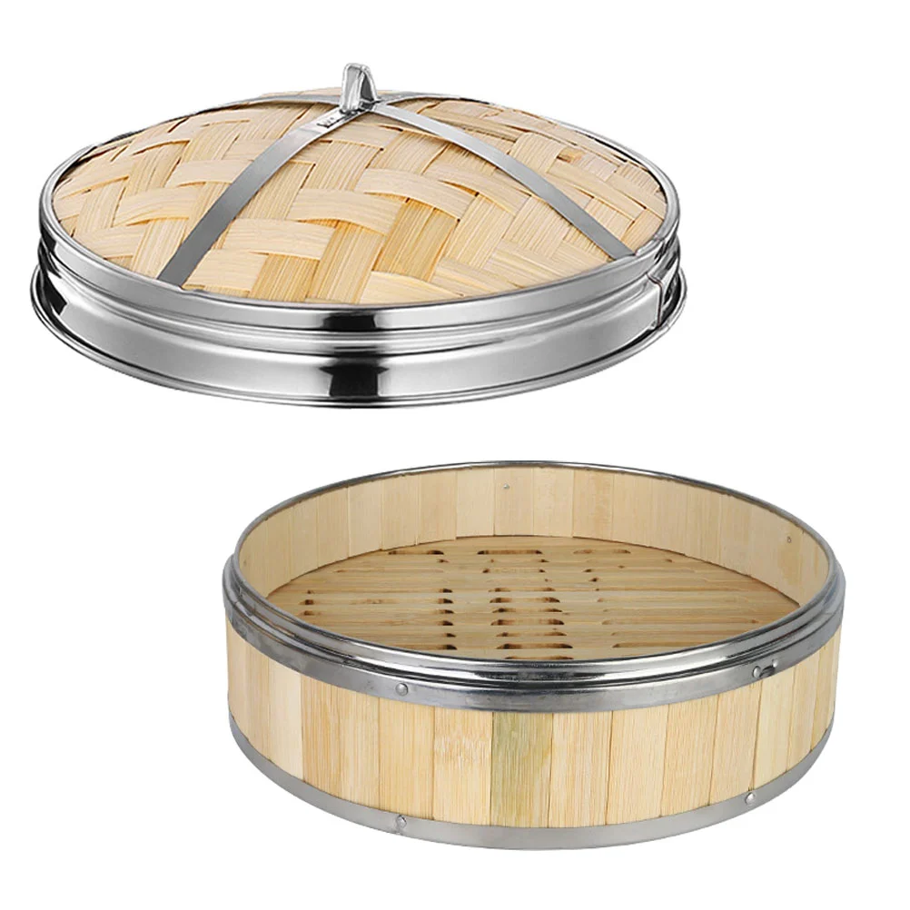 Bamboo Steamer Cooking Tool Household Safe Kitchen Reusable Food Supplies Wooden Utensils
Bamboo Steamer Cooking Tool Household Safe Kitchen Reusable Food Supplies Wooden Utensils