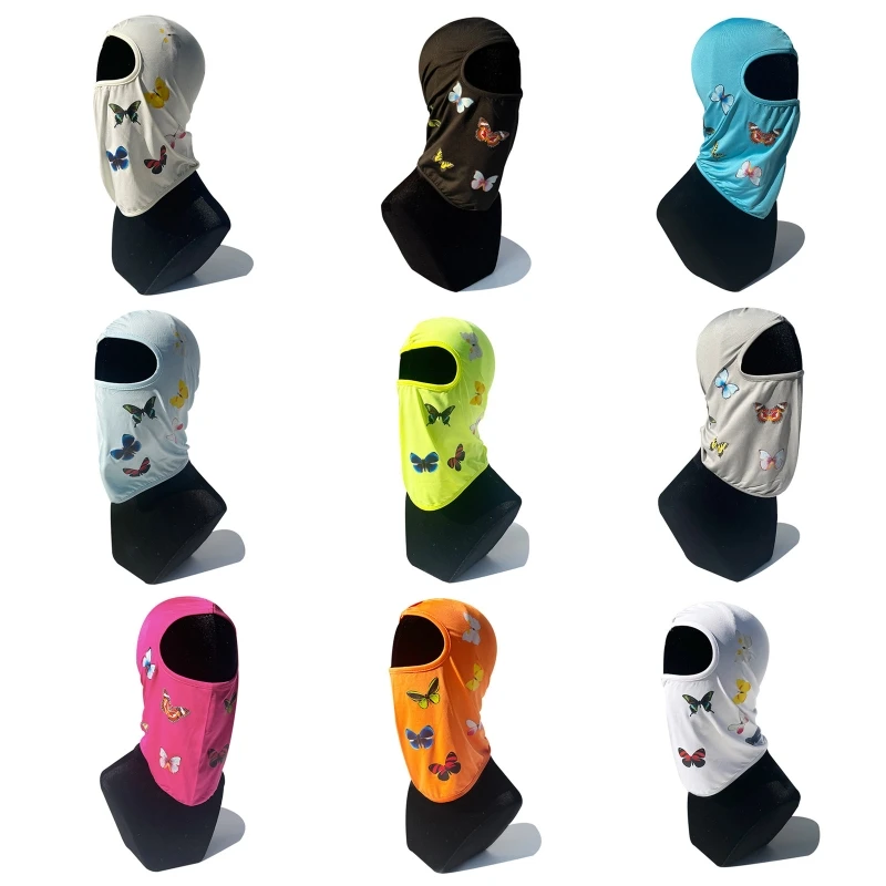 Men Women UV Protection Balaclava Face Mask Butterfly Print Lightweight Sun Hood Motorcycle Riding Headgear Neck Drop Shipping
Men Women UV Protection Balaclava Face Mask Butterfly Print Lightweight Sun Hood Motorcycle Riding Headgear Neck Drop Shipping