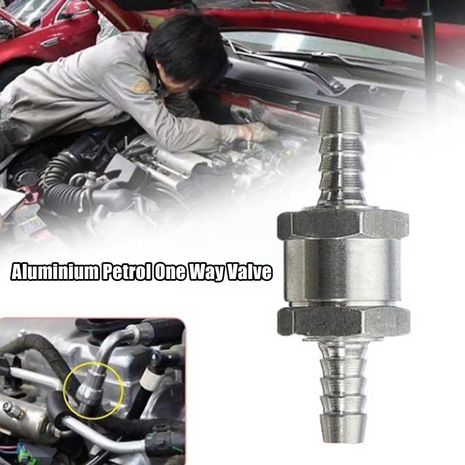 One Way Check Valve 6/8/10/12/mm 4 Size Valves Aluminium Check Non Fuel Fit Carburettor Valve Return Way Wholesale Alloy On I2M1 
One Way Check Valve 6/8/10/12/mm 4 Size Valves Aluminium Check Non Fuel Fit Carburettor Valve Return Way Wholesale Alloy On I2M1